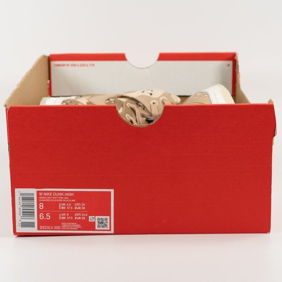 Nike Women's Dunk High 'Desert Camo' DX2314-200 Sneakers size 8 - Picture 9 of 9